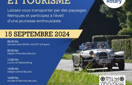 🚗 Rallye Touristique du Rotary club de Profondeville - 15 septembre 2024 🚗